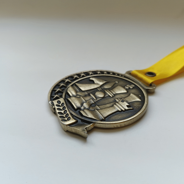 Medalla metálica Ajedrez