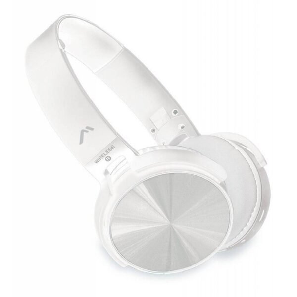 Audífonos Diadema Mitzu Inalámbricos Bluetooth Blanco