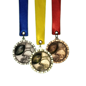 Medalla metálica Futbol Americano