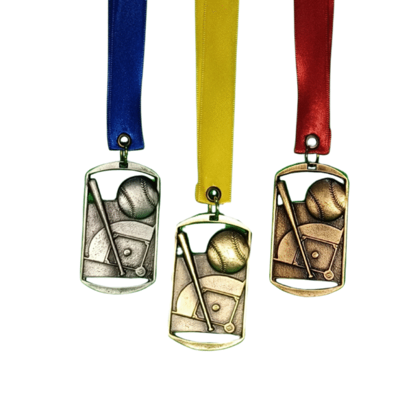 Medalla metálica Beisbol