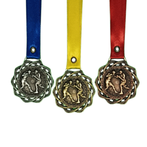 Medalla metálica Box