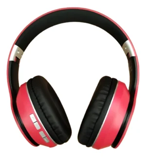 Audifonos de diadema Rojos Inalámbricos