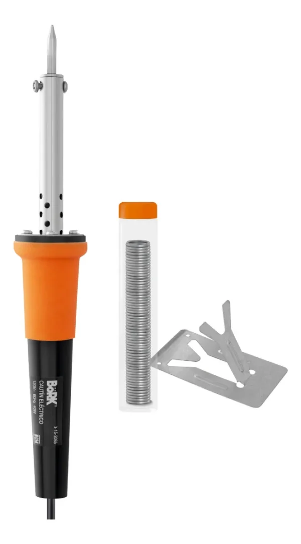 Cautin Tipo Lapiz 40w Base Y Estaño Soldadura
