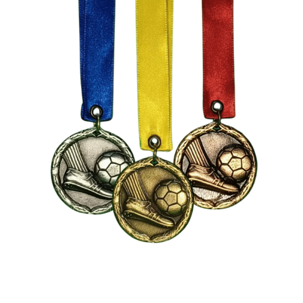Medalla metálica Futbol