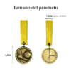 Medalla metálica Futbol