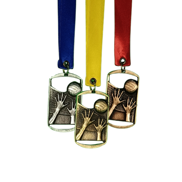 Medalla metálica Voleibol