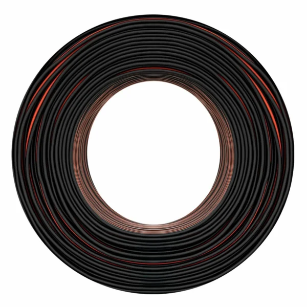 Cable bicolor de 22 AWG para sonido móvil con rollo 100 m