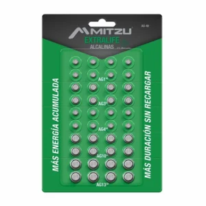 Kit 40 pilas alcalinas tipo boton