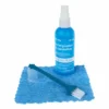 Kit limpiador para pantallas con escobetilla y paño 100 ml