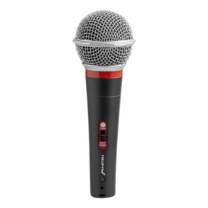 Micrófono alámbrico metálico Hi-Fi profesional tipo dinámico