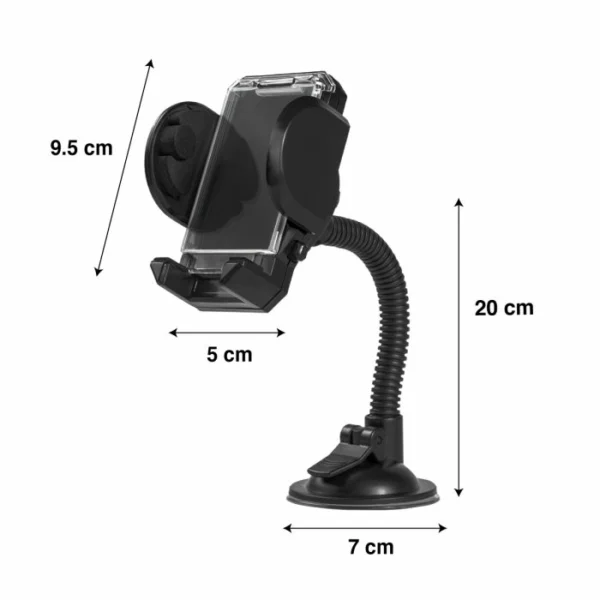 Porta celular ajustable con brazo flexible