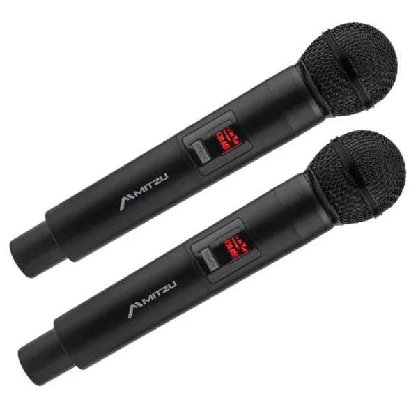 Kit de micrófonos inalámbricos Bluetooth con unidad receptora