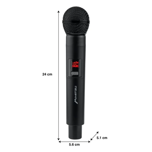 Kit de micrófonos inalámbricos Bluetooth con unidad receptora