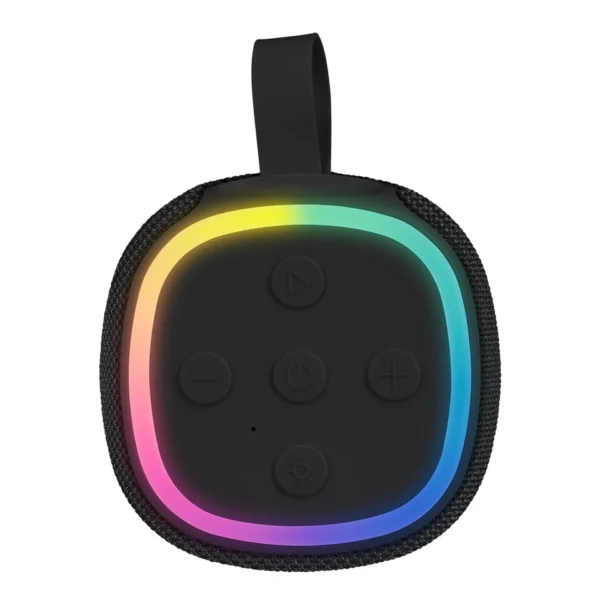 Bocina portátil recargable con reproductor FM