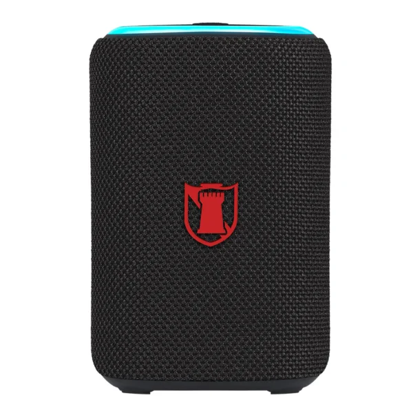 Bocina portátil recargable con reproductor FM