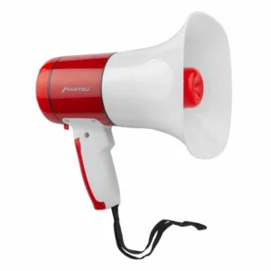 Megáfono recargable 700 m de alcance con micro SD