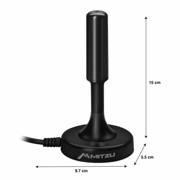 Antena interior 470 - 860 MHz de 5 m conexion coaxial