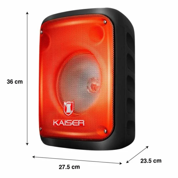 Bafle de 8" recargable