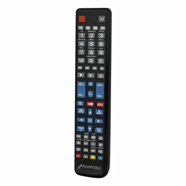 Control remoto 5 en 1 compatible con Smart TV, acceso a netflix