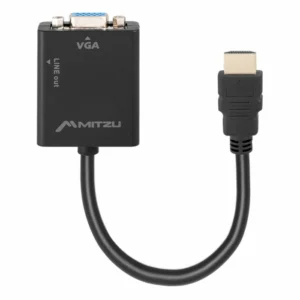 Convertidor de HDMI a VGA con salida de audio