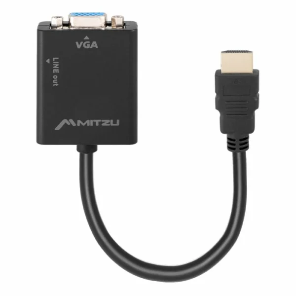 Convertidor de HDMI a VGA con salida de audio