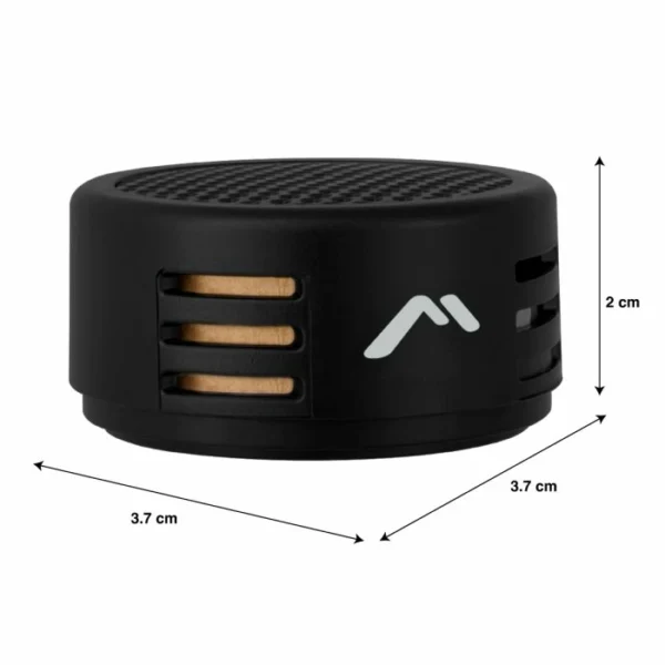 Juego de tweeter domo 1” 600 W PMPO, negro