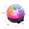 Luz led Bola Mágica RGB audio rítmica
