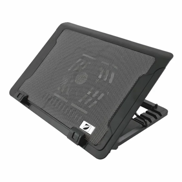 Ventilador metálico para laptop negro