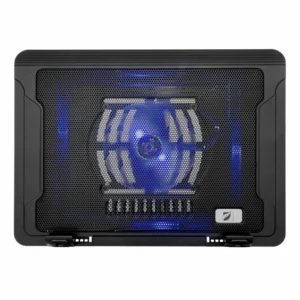 Ventilador metálico para laptop negro