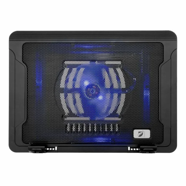 Ventilador metálico para laptop negro