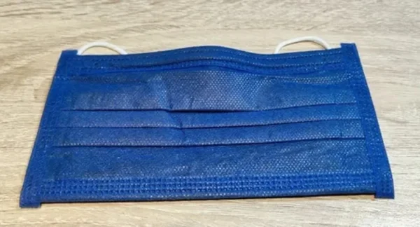 50 Piezas Cubre Bocas Grupreysa® Plisado Tricapa Azul Marino