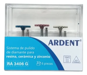 Kit Pulido Para Resina, Cerámica Y Zirconio Tipo Discos 6pzs Surtido