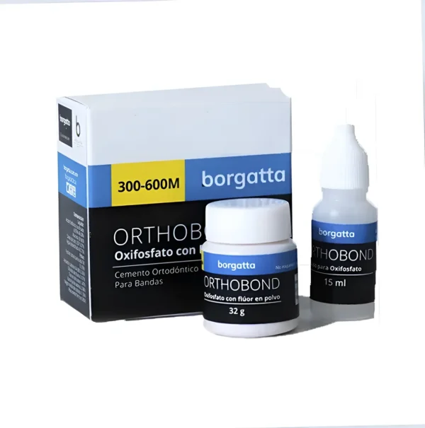 Orthobond Oxifosfato Con Flúor Cemento Para Bandas