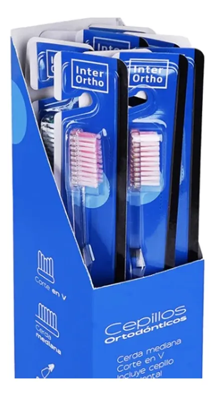 Cepillos Ortodónticos Interdental Caja C/12pzs