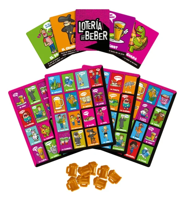 Juego De Fiesta Loteria Del Beber