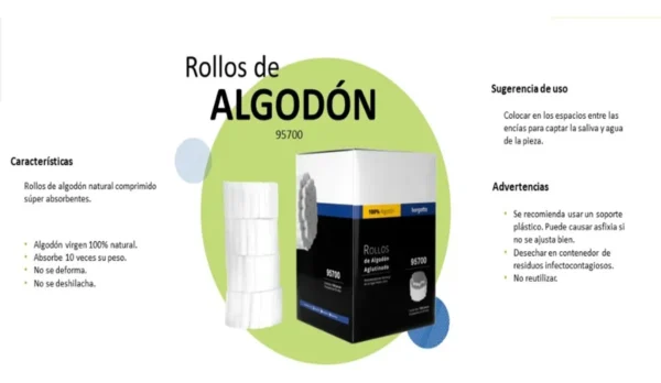 Rollos De Algodon Aglutinado Borgatta
