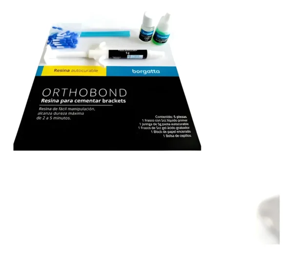 Kit De Jeringa Resina Orthobond Autocurable Para Brackets