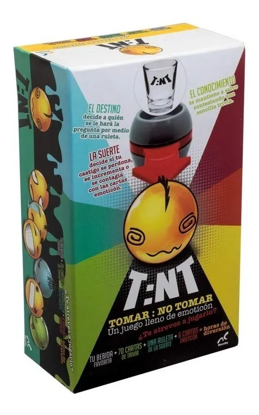 Juego De Mesa T:nt (tomar O No Tomar) Juego De Shots Novelty