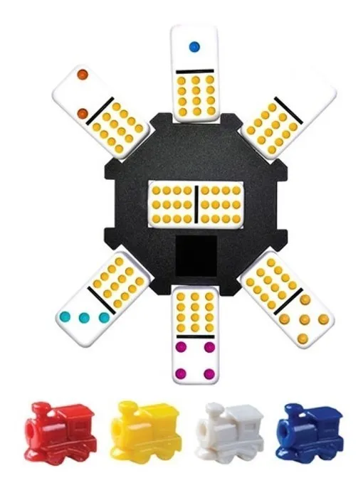 Dominó Tradicional Doble 12 Caja Metálica Fichas Jumbo