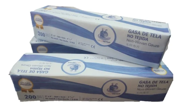Gasa No Esteril De 5cm. X 5cm. Caja Con 200 Piezas
