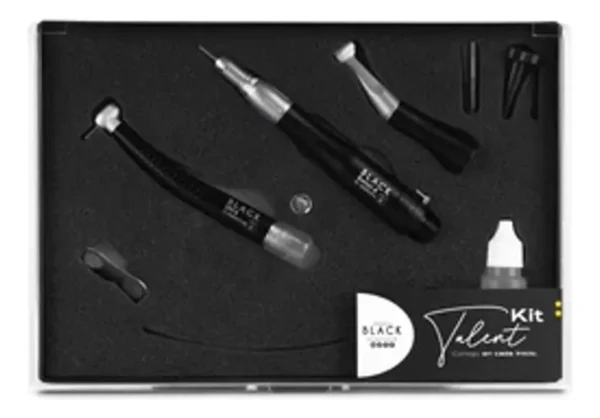 Kit Estudiantil Pieza De Alta Y Baja Velocidad Borgatta Negro