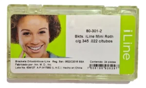 Bracket Iline Mini Roth .022 Con Tubos