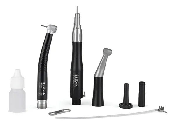 Kit Estudiantil Pieza De Alta Y Baja Velocidad Borgatta Negro