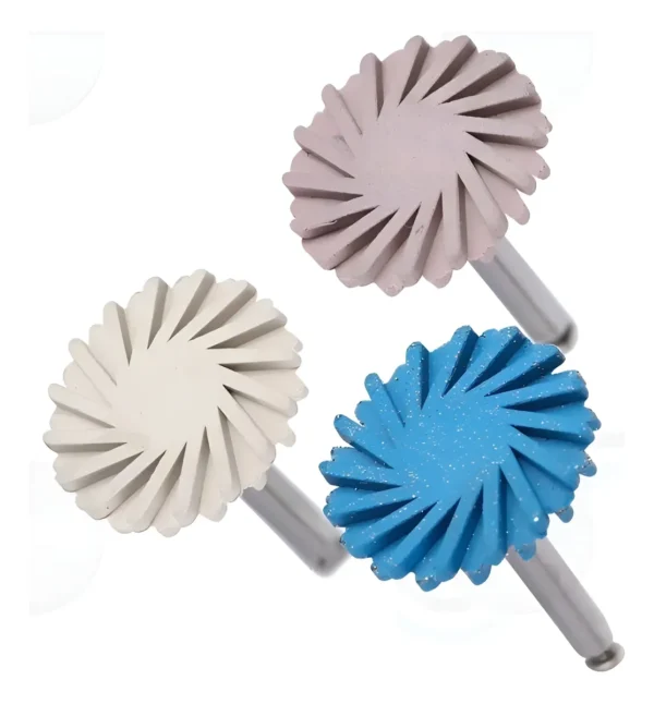 Kit Pulido Para Resina, Cerámica Y Zirconio Tipo Discos 6pzs Surtido