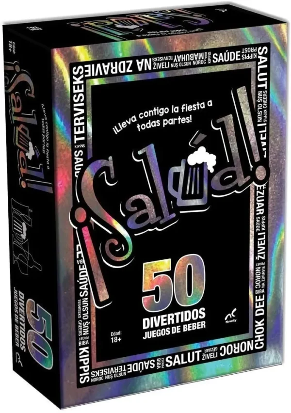 ¡ Salud ! 50 Muy Divertidos Juegos Del Beber Para Tu Fiesta