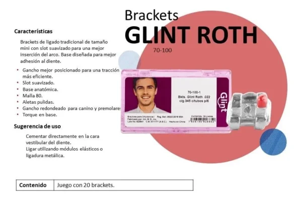 Brackets Glint Roth .022