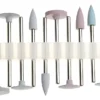 Kit De Pulido Hp0312 Para Porcelana Dental 12 Pzs Surtido