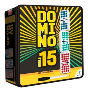 D_NQ_NP_2X_777618-MLM42339109534_062020-F Domino Cubano Doble 15 De Colores Con Caja Metalica