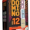 Dominó Tradicional Doble 12 Caja Metálica Fichas Jumbo