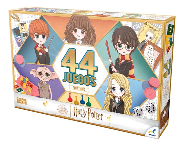 Set De Harry Potter 44 Juegos De Mesa Original